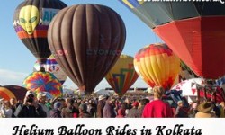 Helium Balloon Rides to Thrill Tourists in Kolkata, India