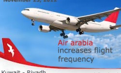 Air Arabia Egypt Increases Flights Services to Kuwait & Riyadh
