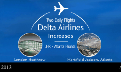 USA’s Delta Airlines Increases London Heathrow-Atlanta Flights