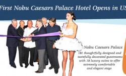 World’s First Nobu Caesars Palace Hotel Opens in USA