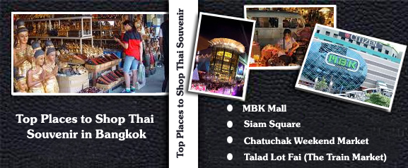 Top Places to Shop Thai Souvenir in Bangkok