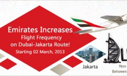Emirates Increases Flight Frequency on Dubai - Jakarta Route