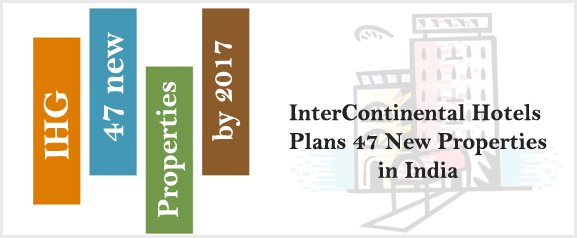 InterContinental Hotels Plans 47 New Properties in India