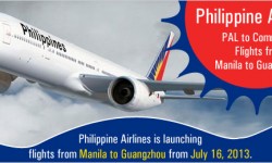 Philippines Airlines(PAL) to Commence Flights - Manila to Guangzhou