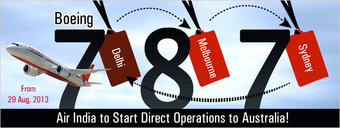 Air India to start direct operations to Australia