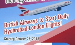 British Airways to Start Daily Hyderabad-London Flights