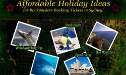 Affordable Holiday Ideas for Backpackers Booking Tickets to Sydney
