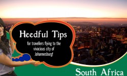 Heedful Tips for travellers flying to the vivacious city of Johannesburg
