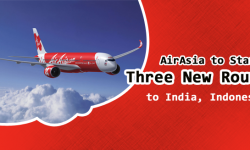 AirAsia to Start Three New Routes to India, Indonesia