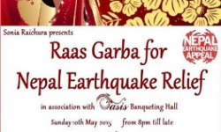 Southall Travel Sponsors Raas Garba for Nepal Earthquake Relief Held in London