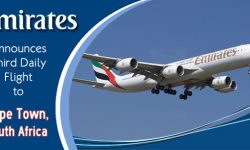Emirates Announces Third Daily Flight to Cape Town, South Africa