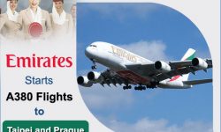 Emirates Starts A380 Flights to Taipei and Prague
