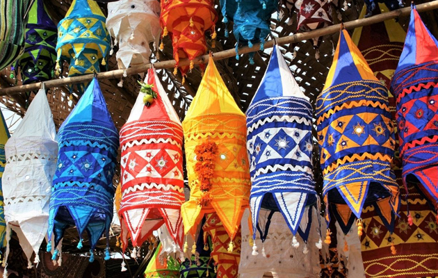 Lanterns at Anjuna Flea Market, Goa