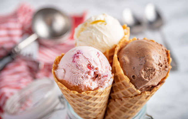 You can enjoy ice cream at Shezan Restaurant 