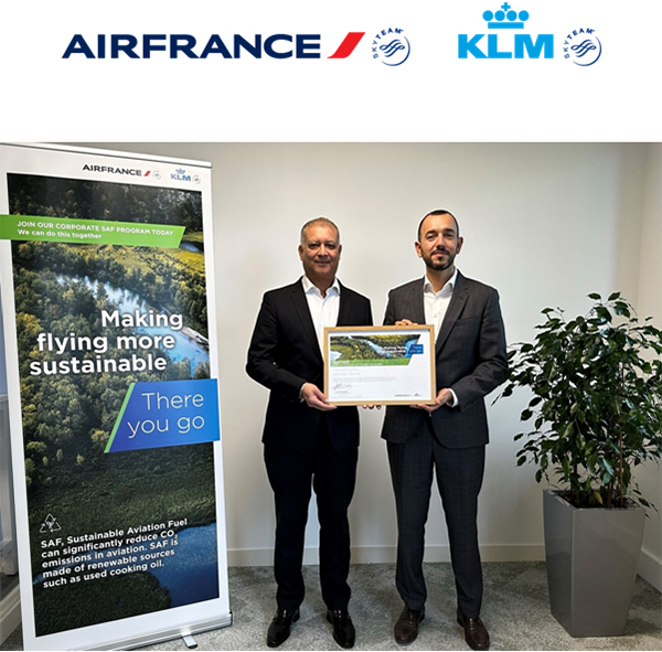 Air France-KLM & Southall Travel sign a Sustainable Aviation Fuel agreement